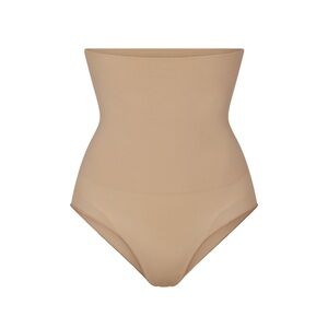 SOLD SKIMs Core Control High Waisted Brief, Size Small in color Clay
